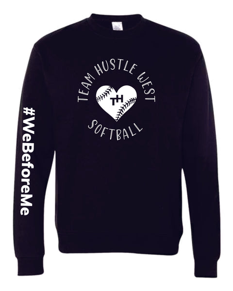 Team Hustle West Crewneck- 3 Designs