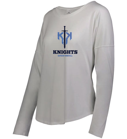 Knights Ladies Triblend Long Sleeve Tee