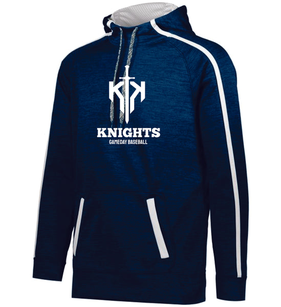 Knights Heather Wicking Hoodie- Unisex, Ladies, Youth Sizes