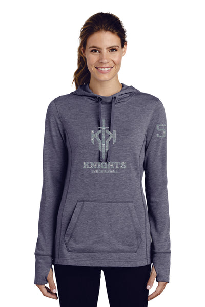 Knights Premium Triblend Hoodie- Unisex or Ladies Cut