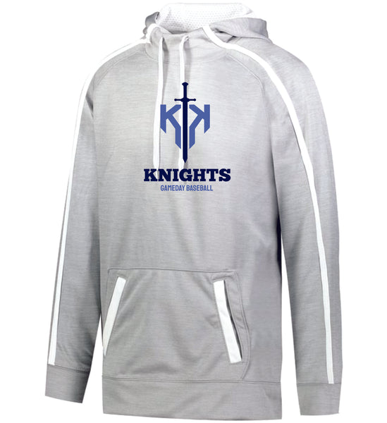 Knights Heather Wicking Hoodie- Unisex, Ladies, Youth Sizes