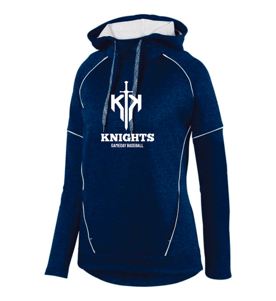 Knights Heather Wicking Hoodie- Unisex, Ladies, Youth Sizes