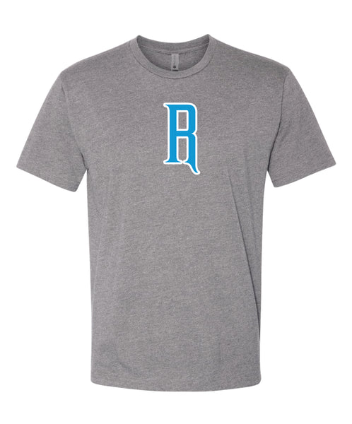 Rival Fastpitch Unisex R LOGO Tee- matte and glitter