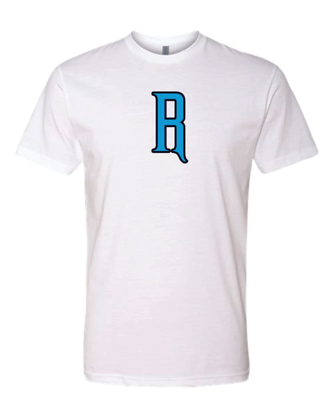 Rival Fastpitch Unisex R LOGO Tee- matte and glitter