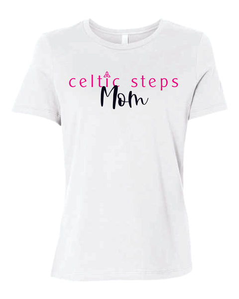Celtic Steps Mom Ladies Tee- Matte or Glitter