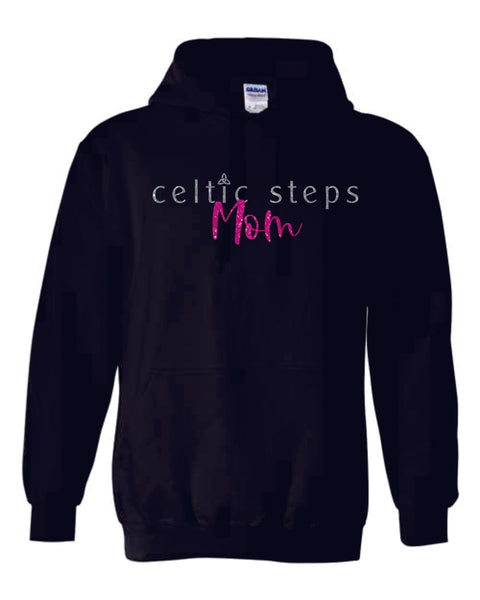 Celtic Steps Mom Basic Hoodie- Matte or Glitter