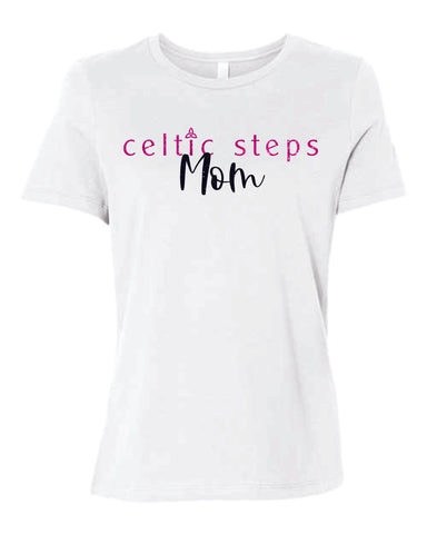 Celtic Steps Mom Ladies Tee- Matte or Glitter