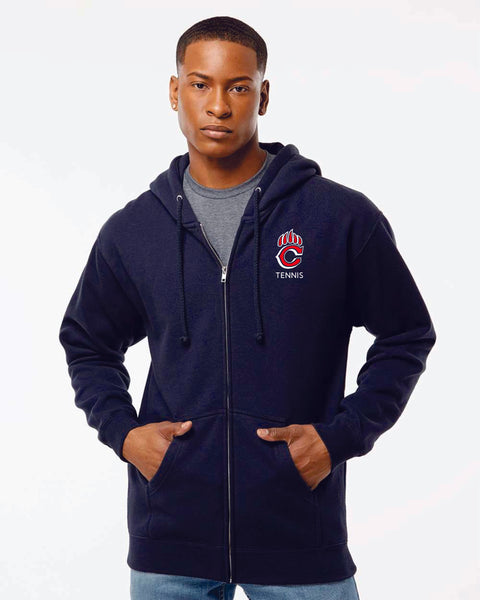 Chap Tennis Heavyweight Unisex Full Zip Hoodie