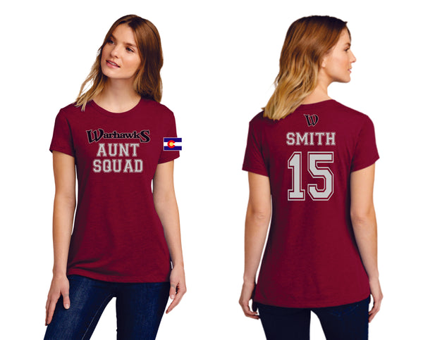 Warhawks Baseball Mom Squad Ladies or Unisex Tee