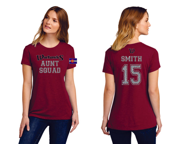 Warhawks Baseball Mom Squad Ladies or Unisex Tee