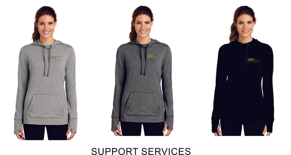 DCSD Staff Ladies Wicking Fleece Hoodie- 3 Designs