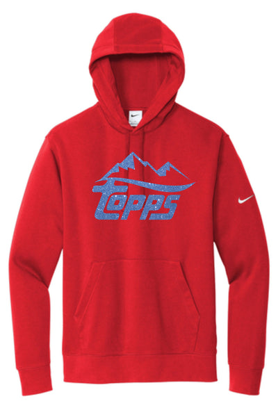 Rocky Mountain Topps  Red/White/Grey Nike Hoodie