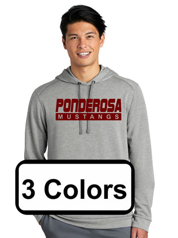 Pondo POMS Unisex Triblend Wicking Hoodie- 4 Designs- Matte or Glitter