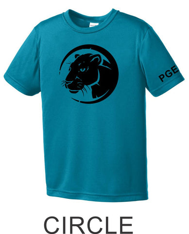PGE Teal Wicking T-Shirt- 3 Designs
