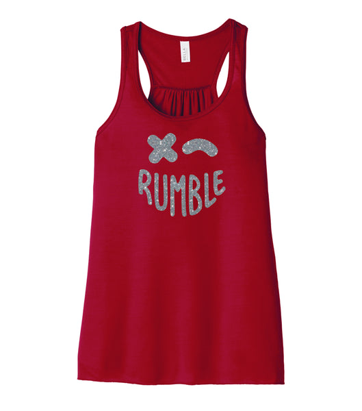 Rumble Staff Bella Canvas Flowy Tank- Matte or Glitter