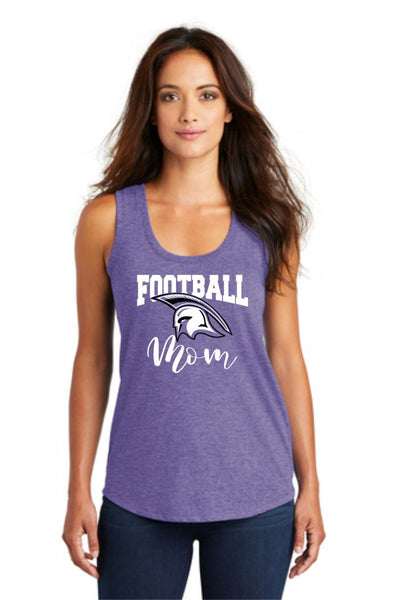 Spartans Football Triblend Ladies Tank- 2 designs