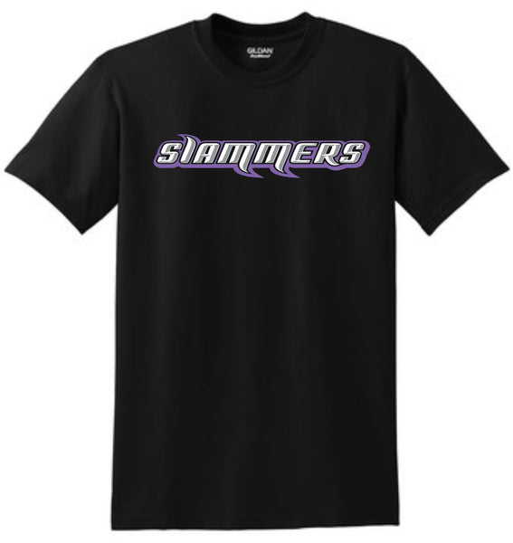Slammers Softball Basic LOGO Tee- Matte or Glitter