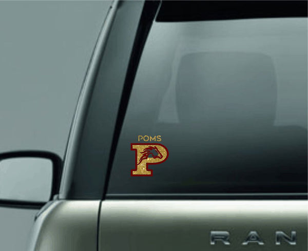 Pondo POMS Decal~ Matte or Glitter