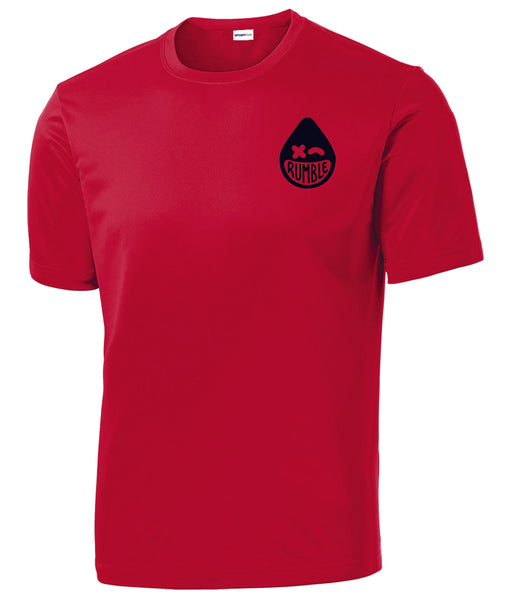 Rumble Staff Wicking Tee- short or long sleeve