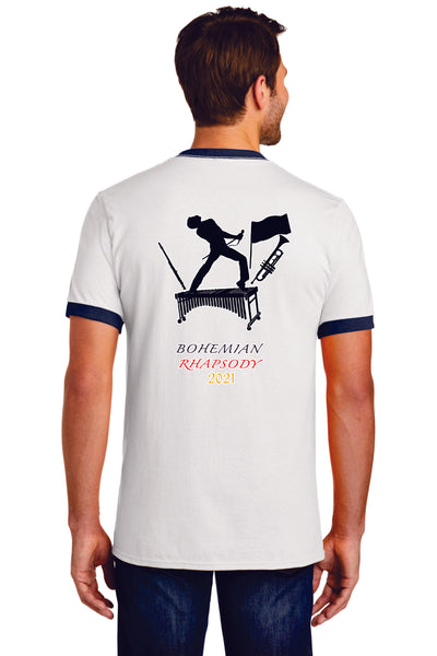 Chap Band 2021 Show Tee- Ringer Tee