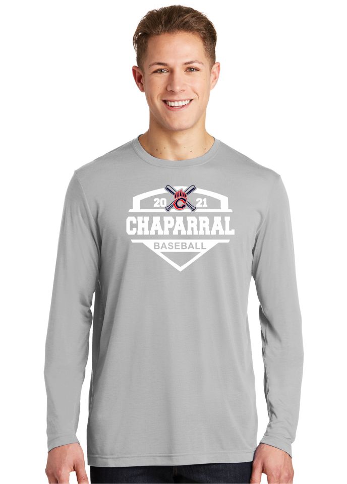 Chap Baseball 2021 Sport-Tek Long Sleeve Wicking Tee