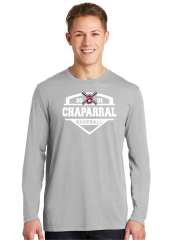 Chap Baseball 2021 Sport-Tek Long Sleeve Wicking Tee