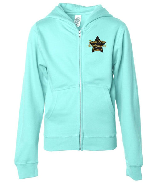 Dual Star Full Zip Youth Hoodie