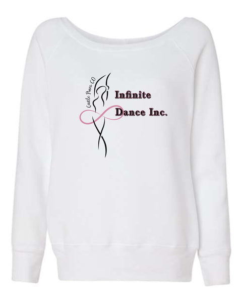 Infinite Dance Wide Neck Triblend Sweatshirt
