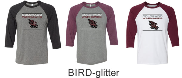 Warhawks Baseball Raglan Tees