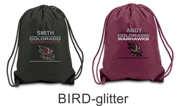 Warhawks Baseball Drawstring Backpack