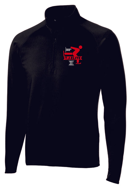 TJ Elite Wicking 1/4 Zip Pullover- Ladies, Unisex