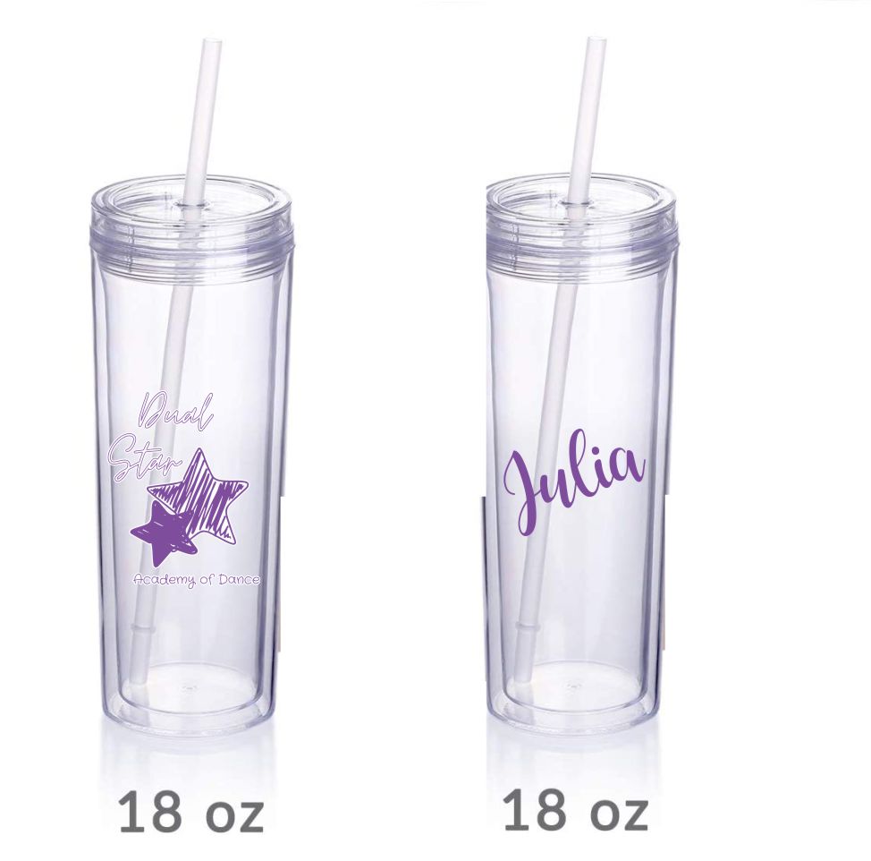 Dual Star Customized Tumbler