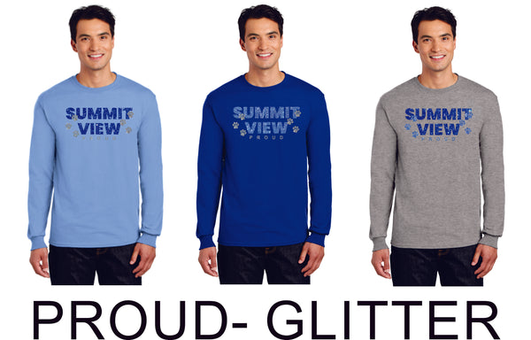 Summit View Long Sleeve Tee- Unisex and Youth Sizes-8 designs