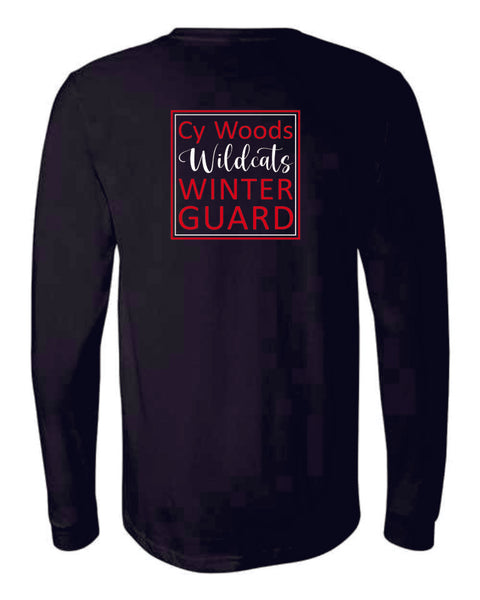 Cy Woods Long Sleeve SQUARE Tee