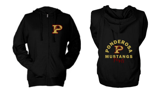 Pondo POMS Beach Zip Up Hoodie
