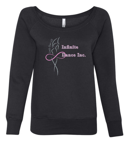 Infinite Dance Wide Neck Triblend Sweatshirt