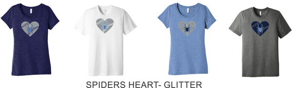 Spiders Triblend Tee-Unisex, Ladies, Youth- 5 Designs