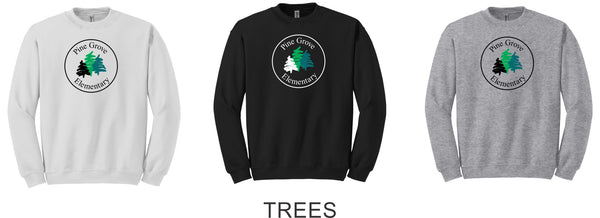 Pine Grove Crewneck Sweatshirt- 3 colors