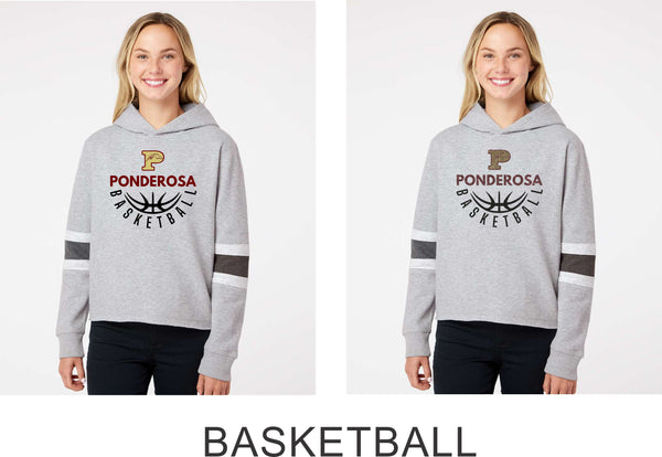 Pondo Basketball Ladies Thermal Lined Hoodie - Matte or Glitter