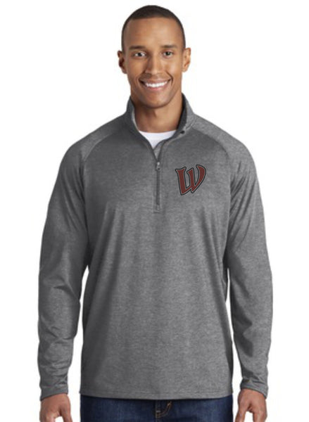 Warhawks Baseball Sport Wick 1/2 Zip Pullover- Unisex and Ladies