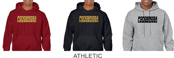 Pondo POMS Basic Hoodie- 6 Designs- Matte or Glitter