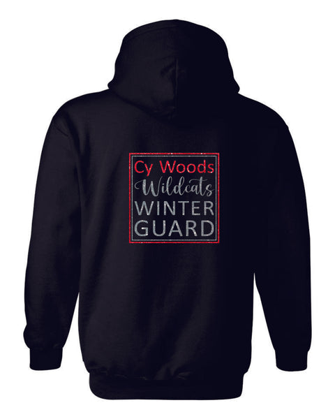Cy Woods Basic SQUARE Hoodie- Matte or Glitter