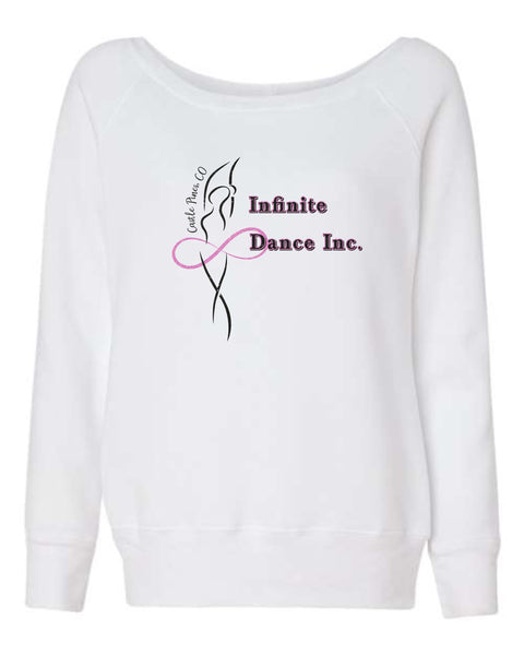 Infinite Dance Wide Neck Triblend Sweatshirt