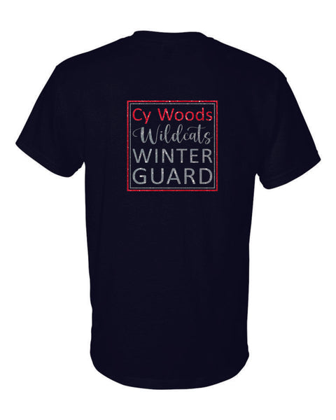 Cy Woods Basic SQUARE Tee- Matte or Glitter