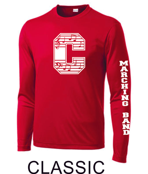 Chap Band Wicking Long Sleeve Tee in 3 Designs