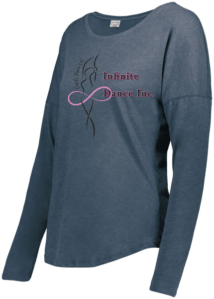 Infinite Dance Lux-triblend long sleeve tee- ladies, youth, and unisex sizes