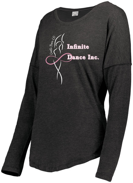 Infinite Dance Lux-triblend long sleeve tee- ladies, youth, and unisex sizes