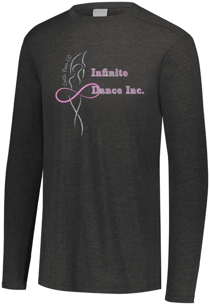 Infinite Dance Lux-triblend long sleeve tee- ladies, youth, and unisex sizes