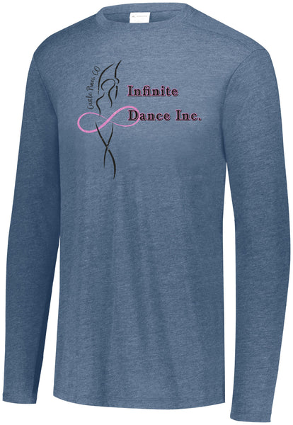 Infinite Dance Lux-triblend long sleeve tee- ladies, youth, and unisex sizes