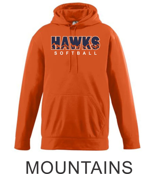 Hawks Softball Performance Sweatshirt- 4 Designs